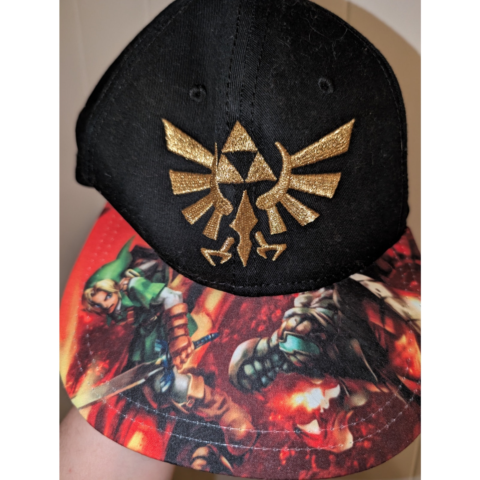 Nintendo 2017 Zelda Ocarina Of Time Hat Osfm Hylian Crest